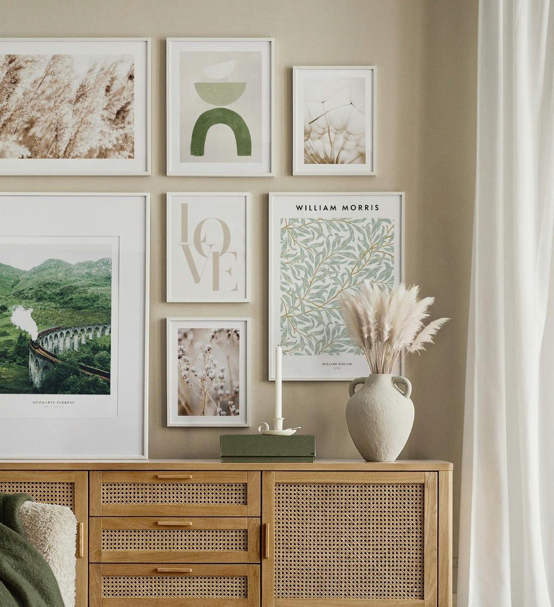 Soft Wintergallery wall (ONE SIZE) - Poster Store