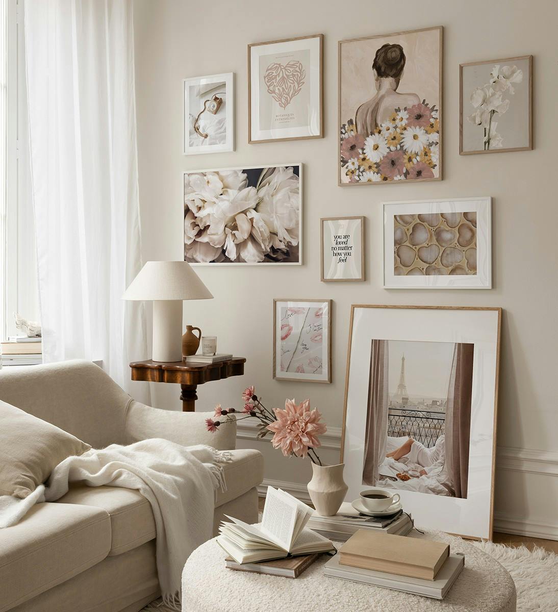 Lente Romantische Fotowand (ONE SIZE) - Poster Store