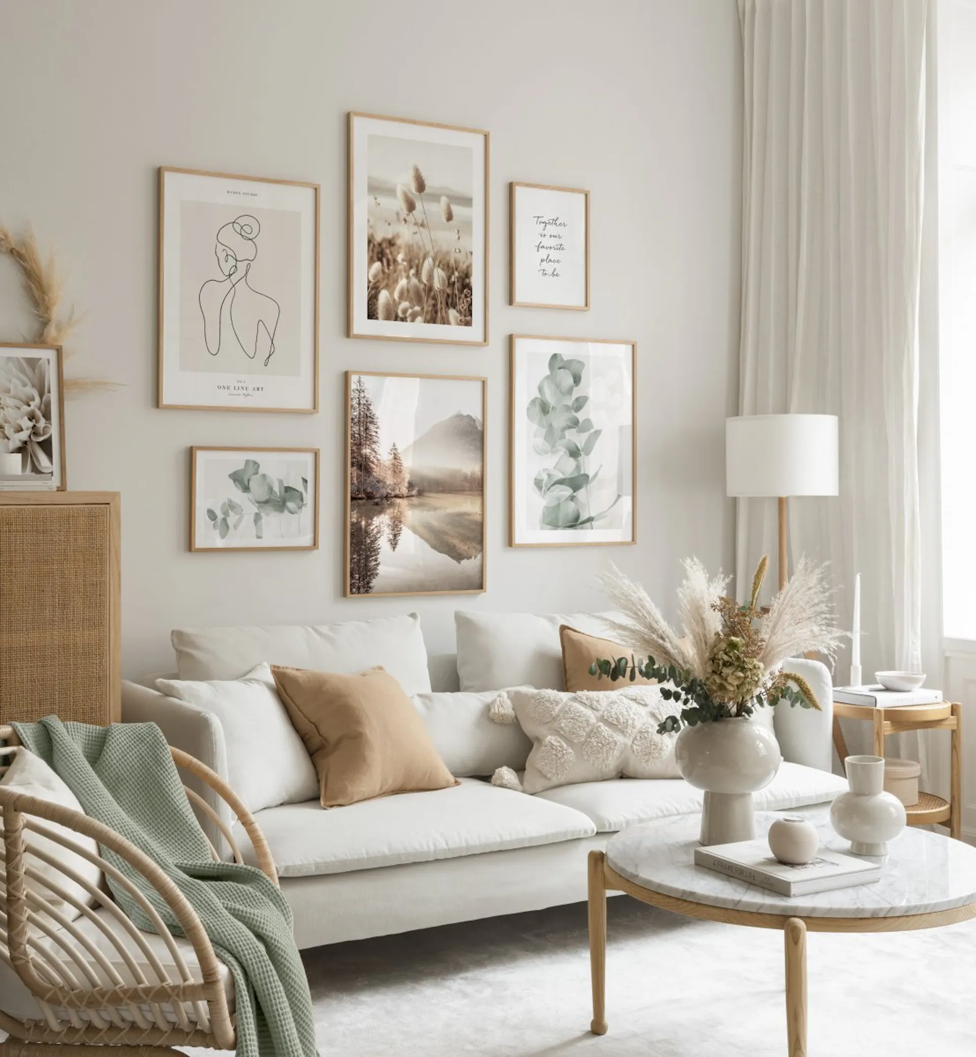 Gallery Wall Inspiration - Shop your Gallery Wall