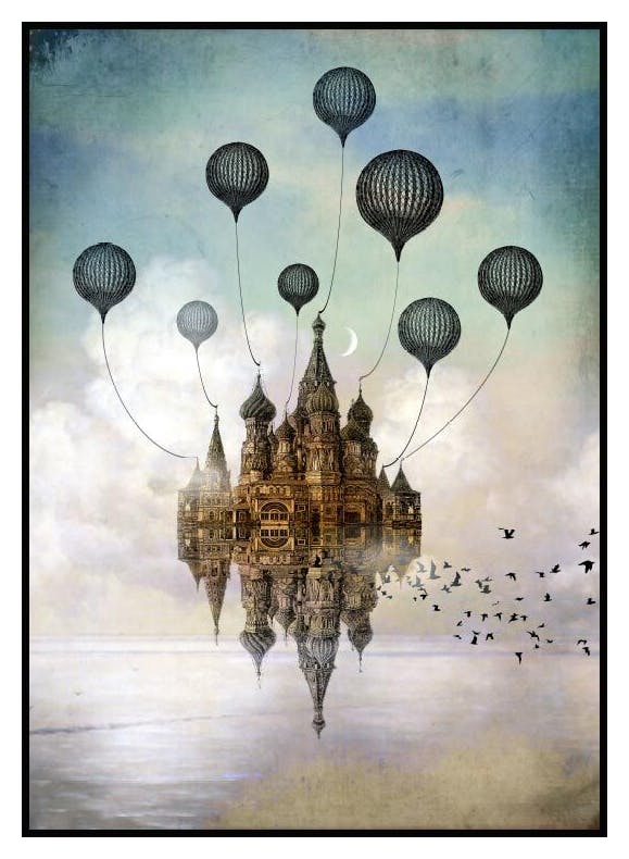 Plakat Podróż na Wschód (21x30 cm) - Poster Store