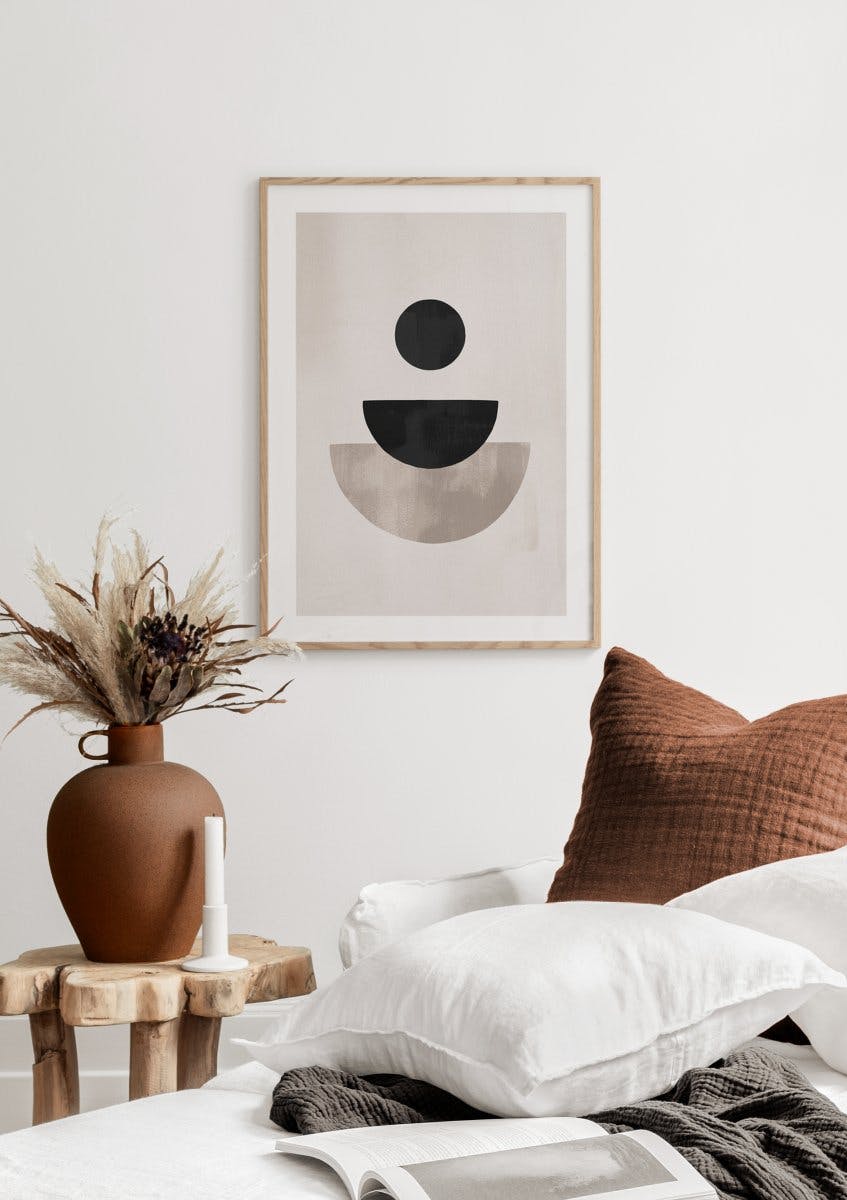 Graphic Shapes No3 Poster (30x40 cm) - Poster Store