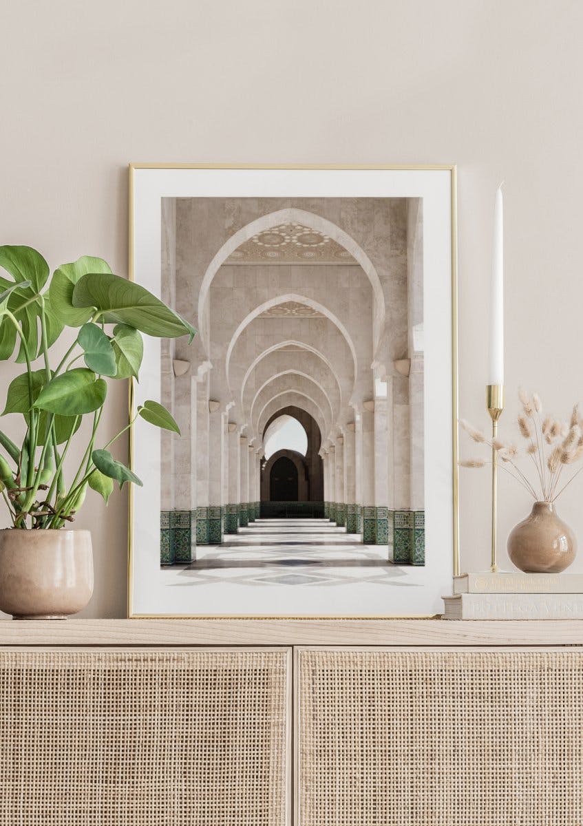 Marrakech Arches Poster (50x70 cm) - Poster Store