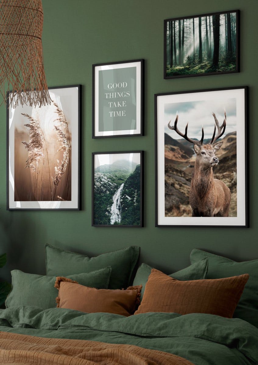 Forest Sunrise Poster (30x40 cm) - Poster Store