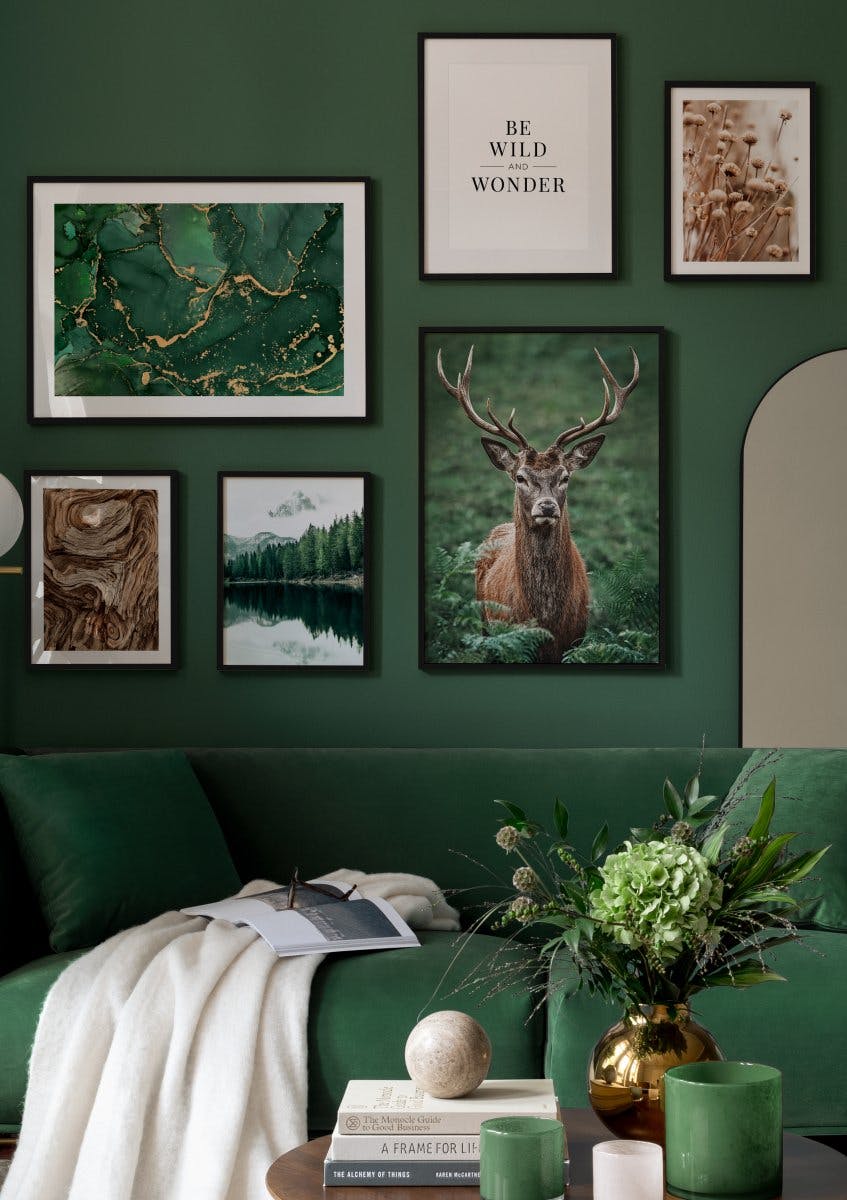 Woodland Reflection Poster (21x30 cm) - Poster Store