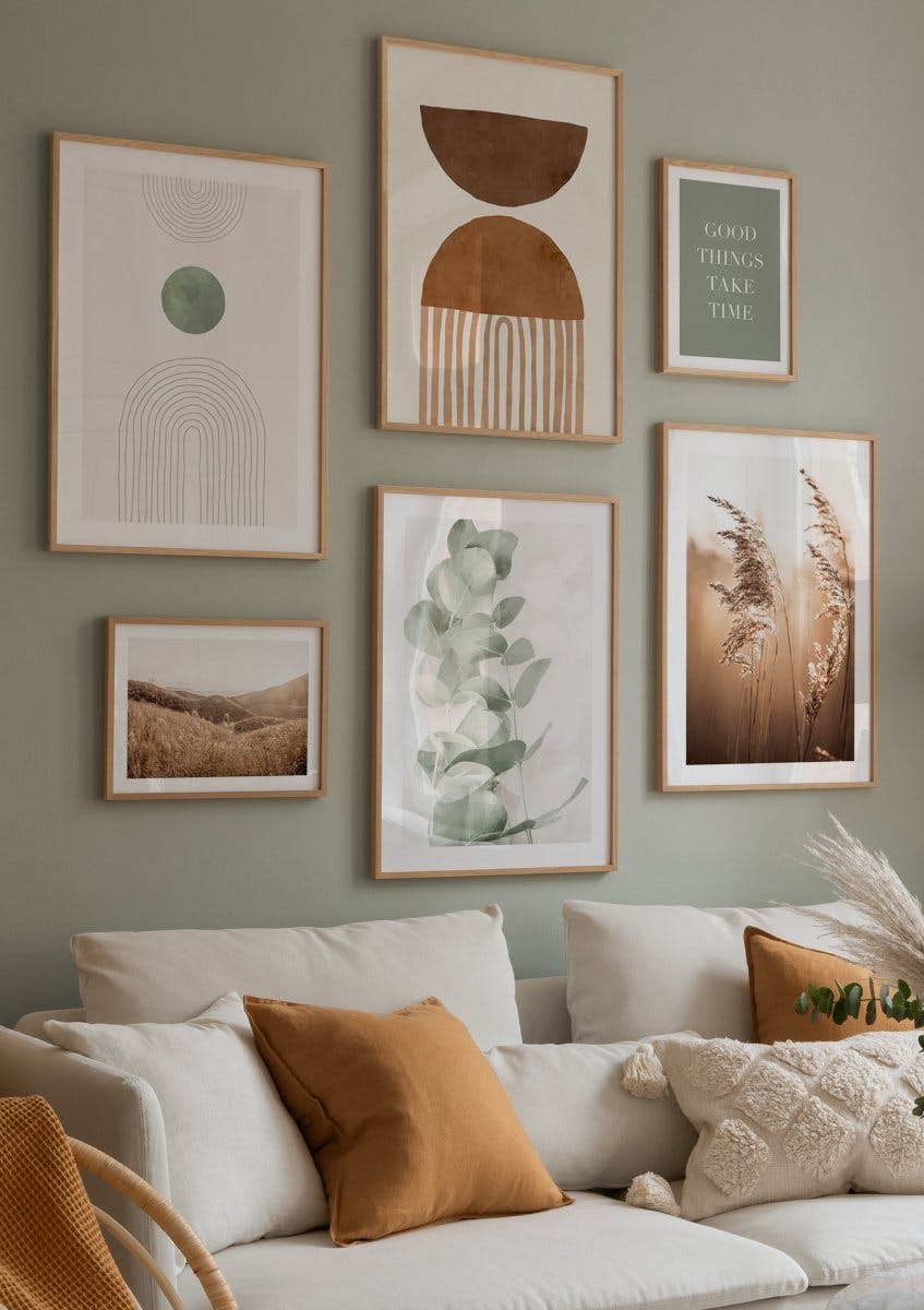 Eucalyptus Shades No1 Poster (50x70 cm) - Poster Store