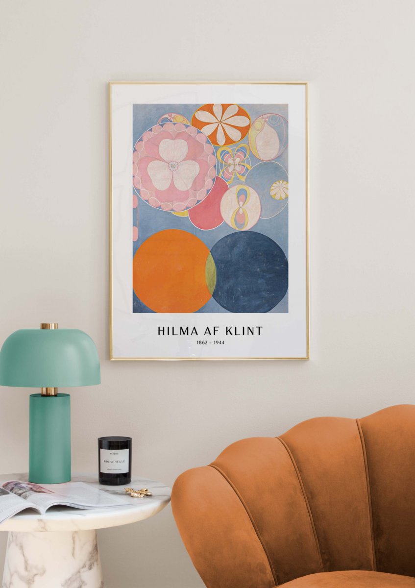 Hilma af Klint - The Largest, No.2 - kunst