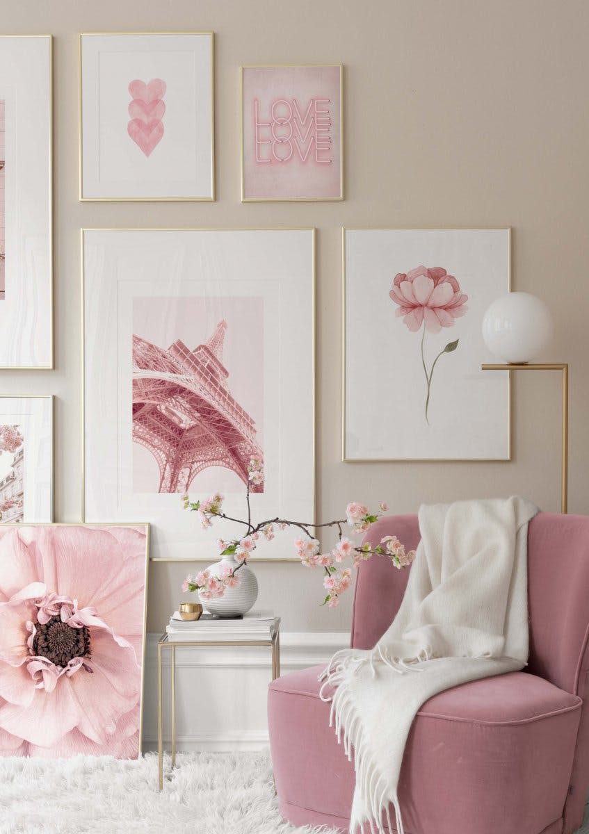 Love Times Three Poster (21x30 cm) - Poster Store