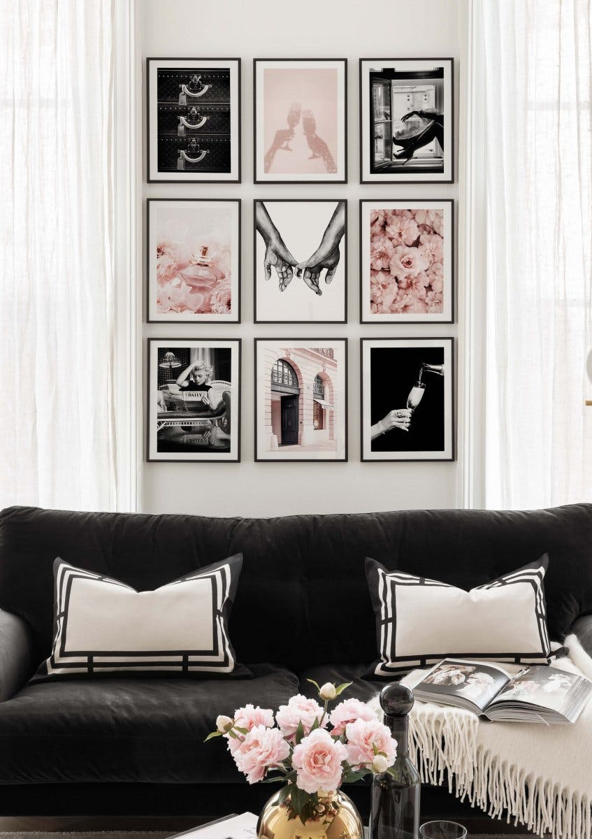 Pink Chanel Shop Poster (30x40 cm) - Poster Store