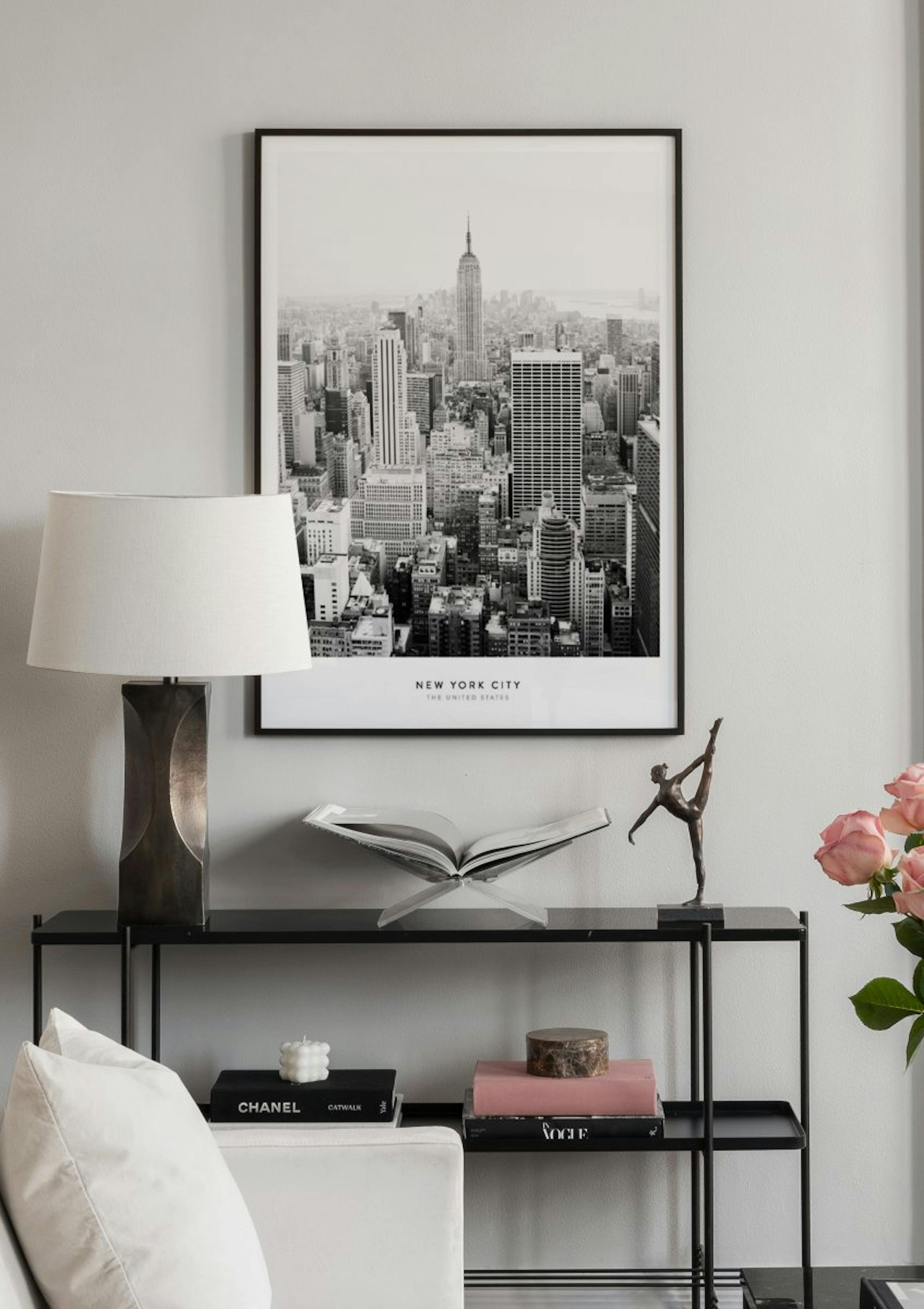 Plakat Panorama Nowego Jorku thumbnail