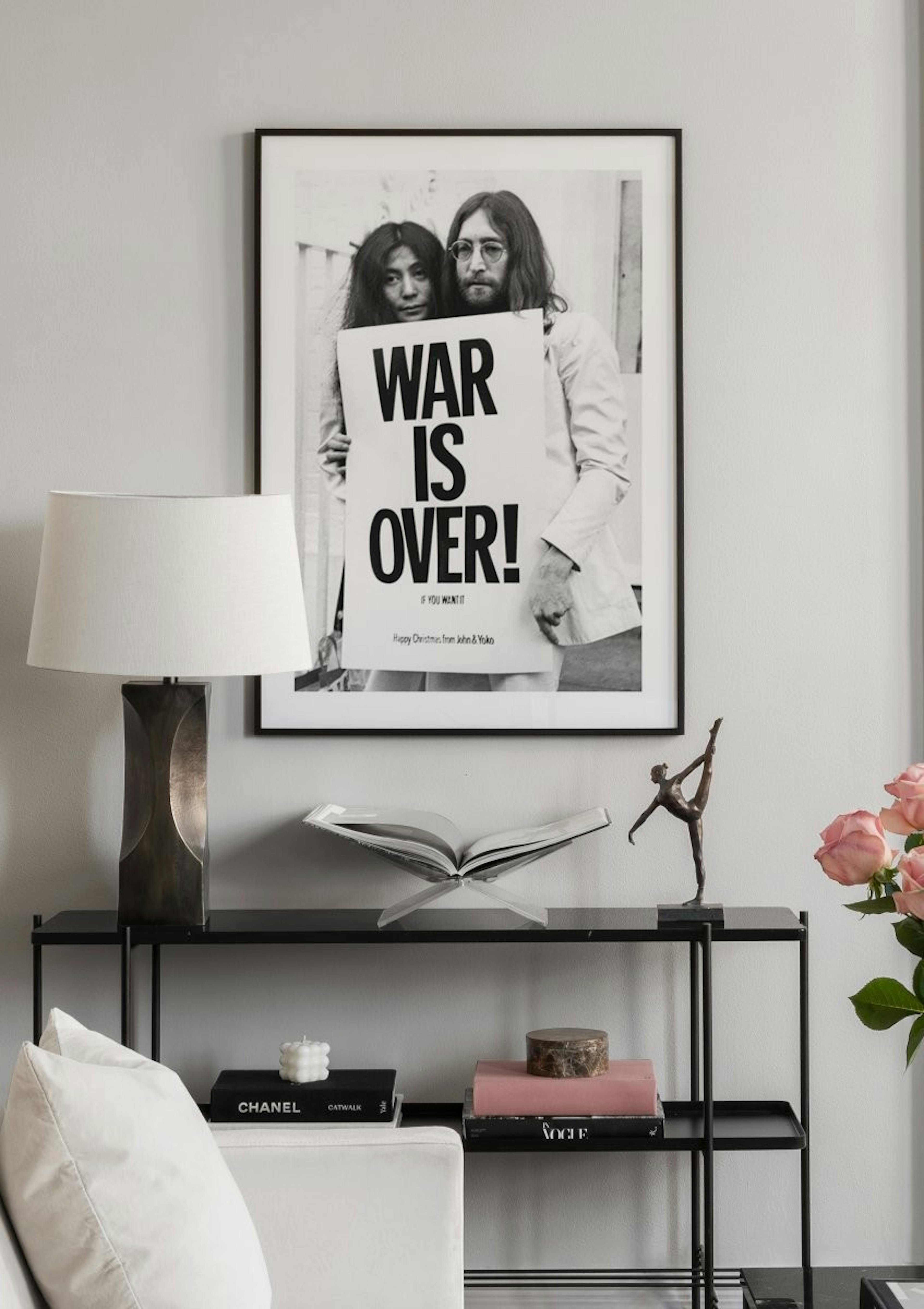 War is Over John Lennon Poster thumbnail