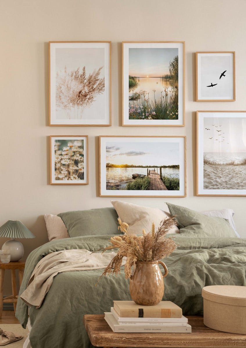 Small Lake Sunset Poster (21x30 cm) - Poster Store