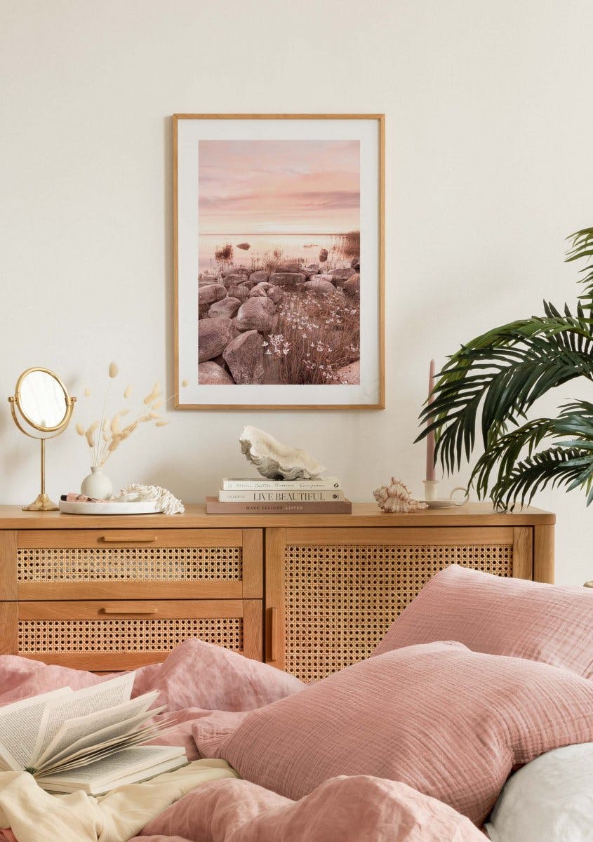 Calm Lake Sunset Poster (50x70 cm) - Poster Store