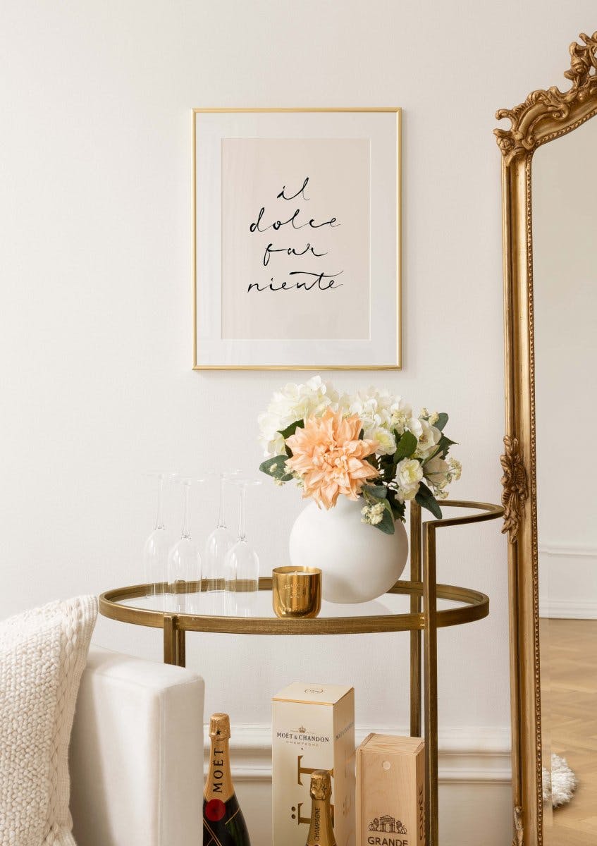 The Sweetness of Doing Nothing Poster (21x30 cm) - Poster Store