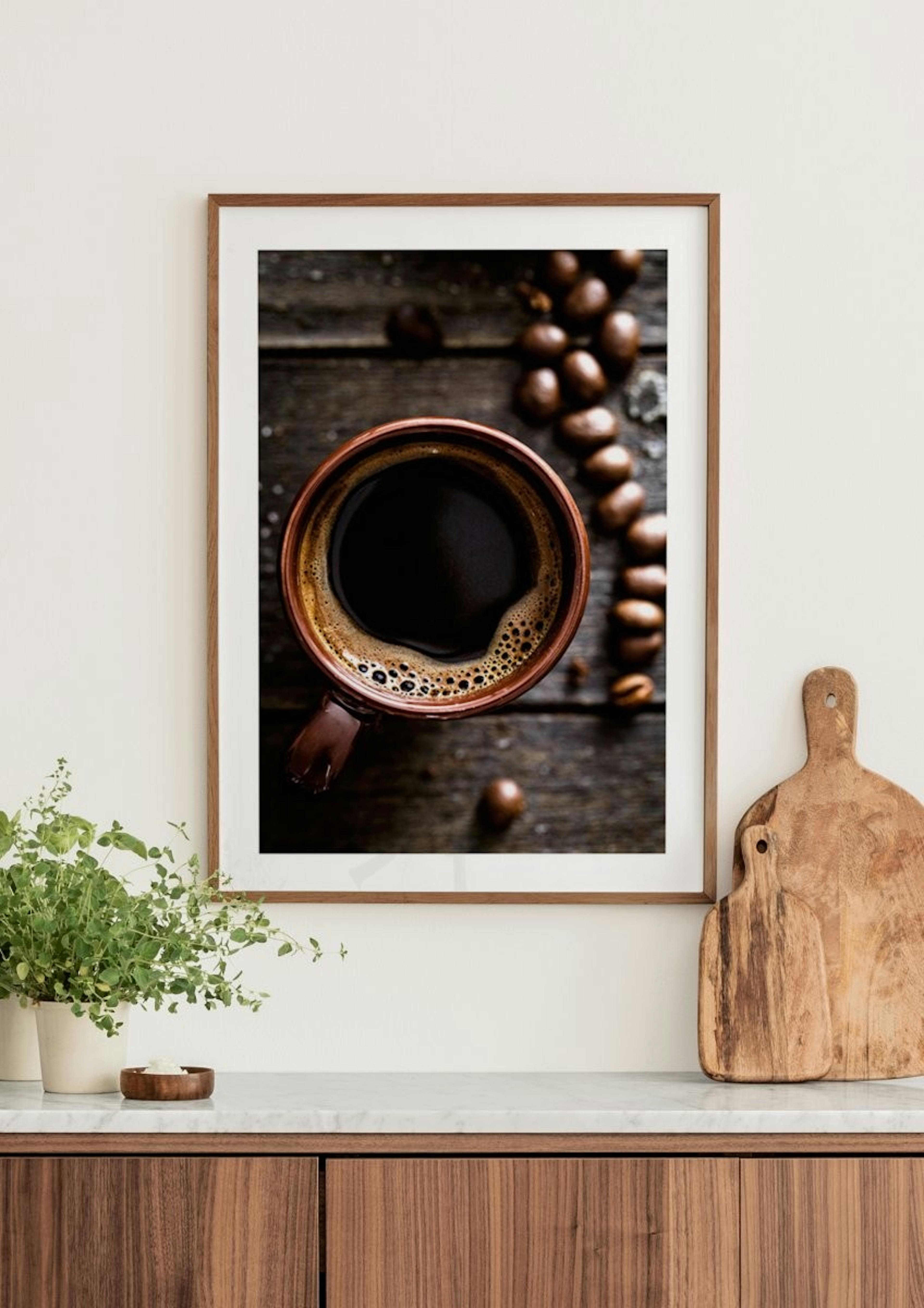 Freshly Brewed Coffee Poster thumbnail