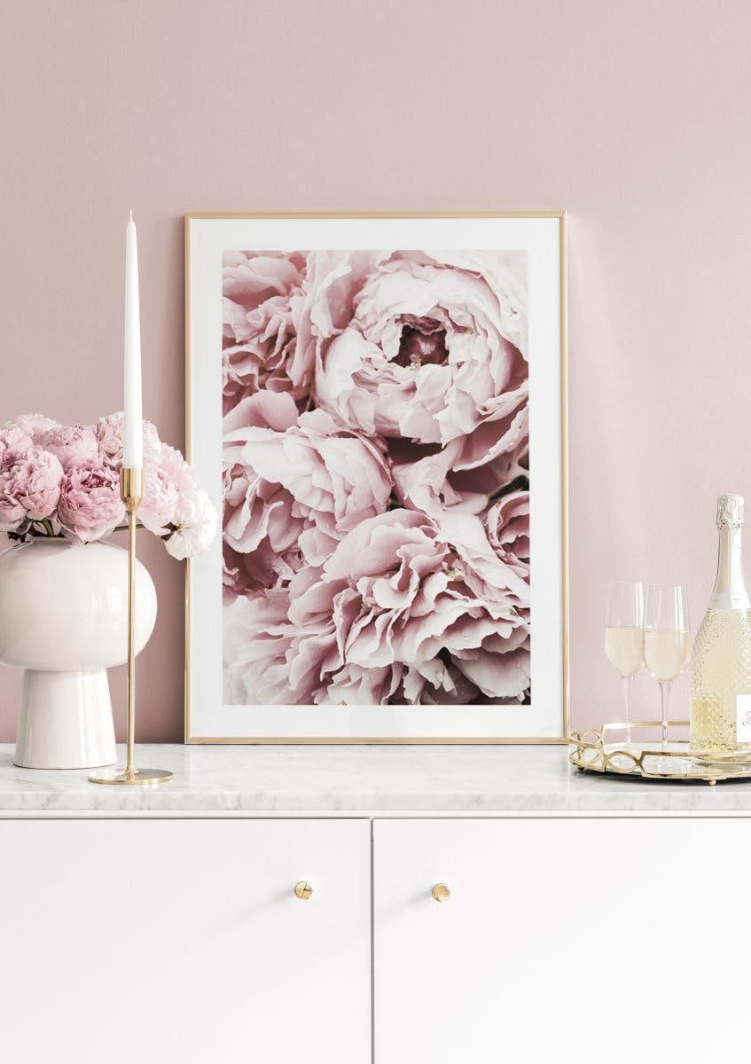 Pink Peony Dream Poster (30x40 cm) - Poster Store