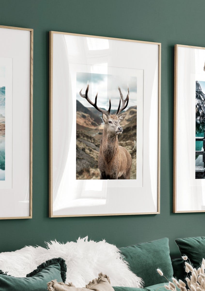 Majestic Deer Poster (21x30 cm) - Poster Store