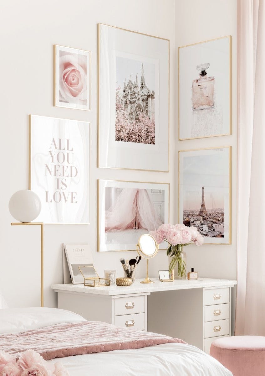 Pink Dress Poster (50x70 cm) - Poster Store