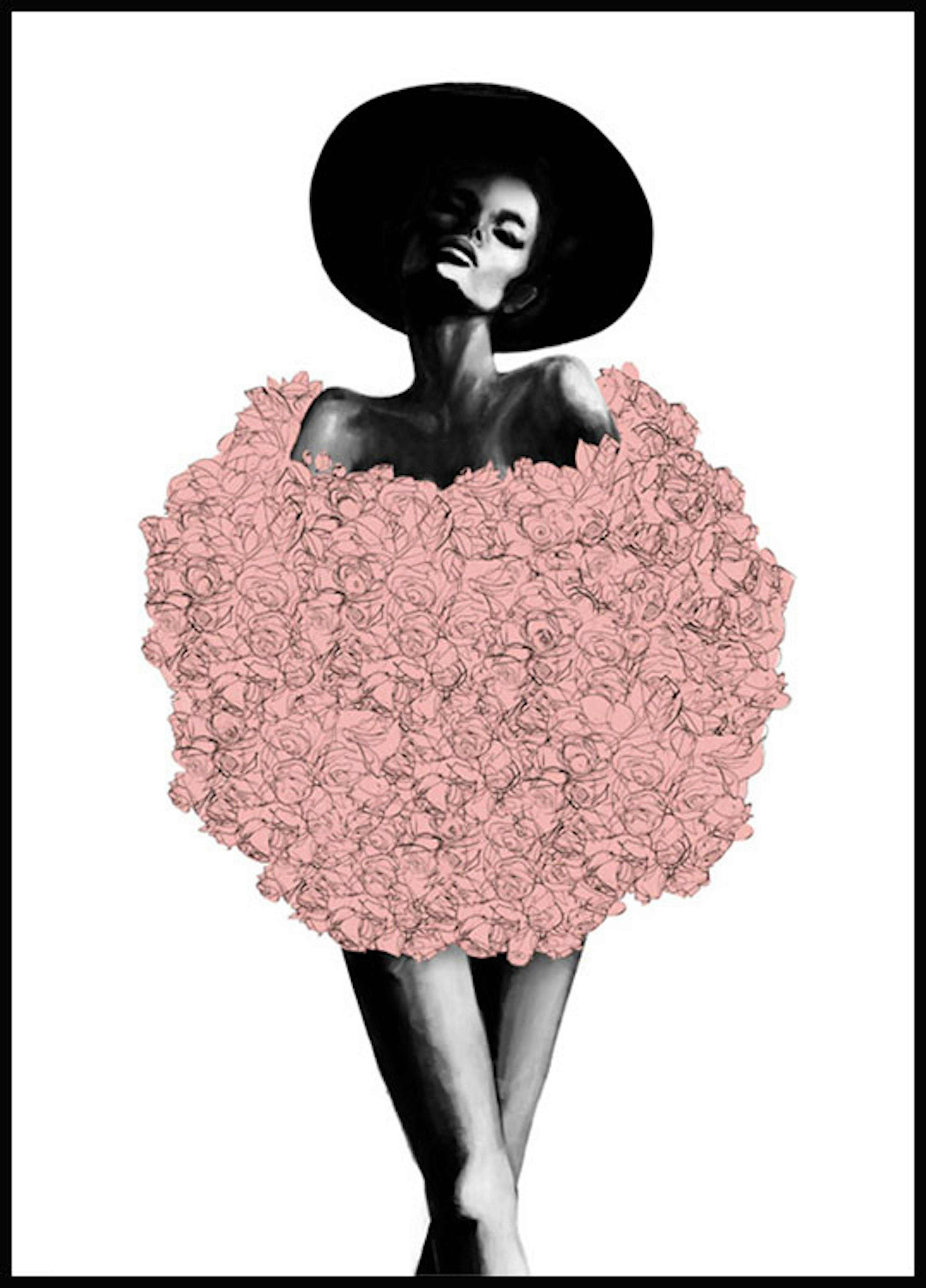 Peytil Rose Fur Poster 0