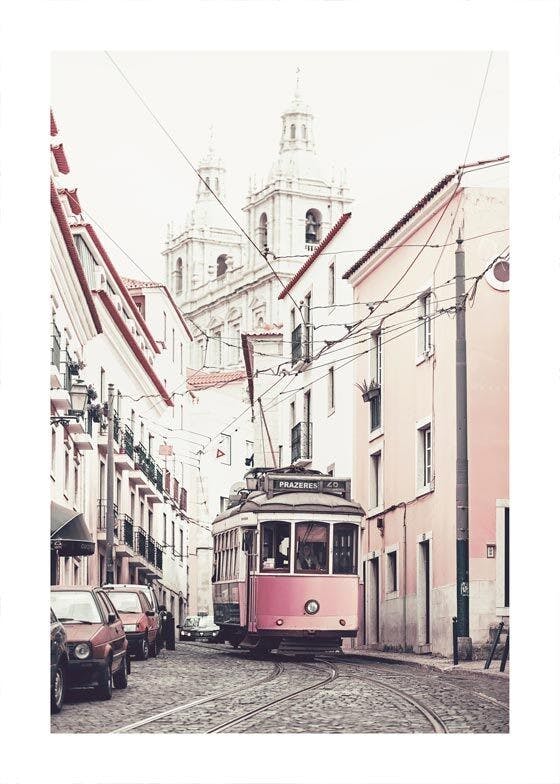 ポルトガルのピンクトラム ポスター 0
