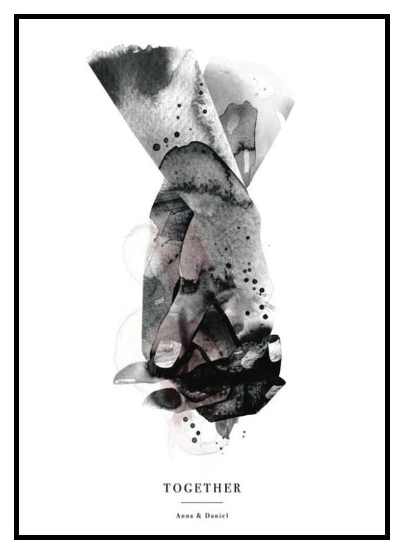 Razem Plakat Personalizowany (50x70 cm) - Poster Store