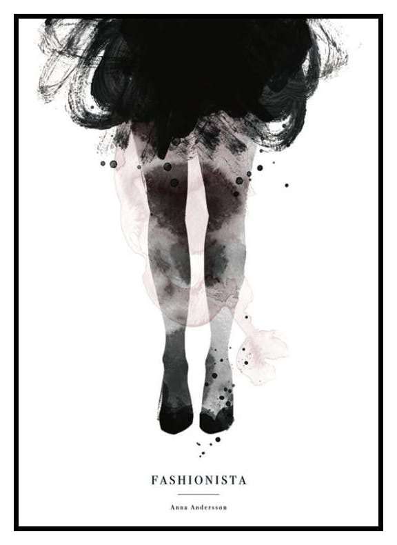 Mode Personlig Poster (50x70 cm) - Poster Store
