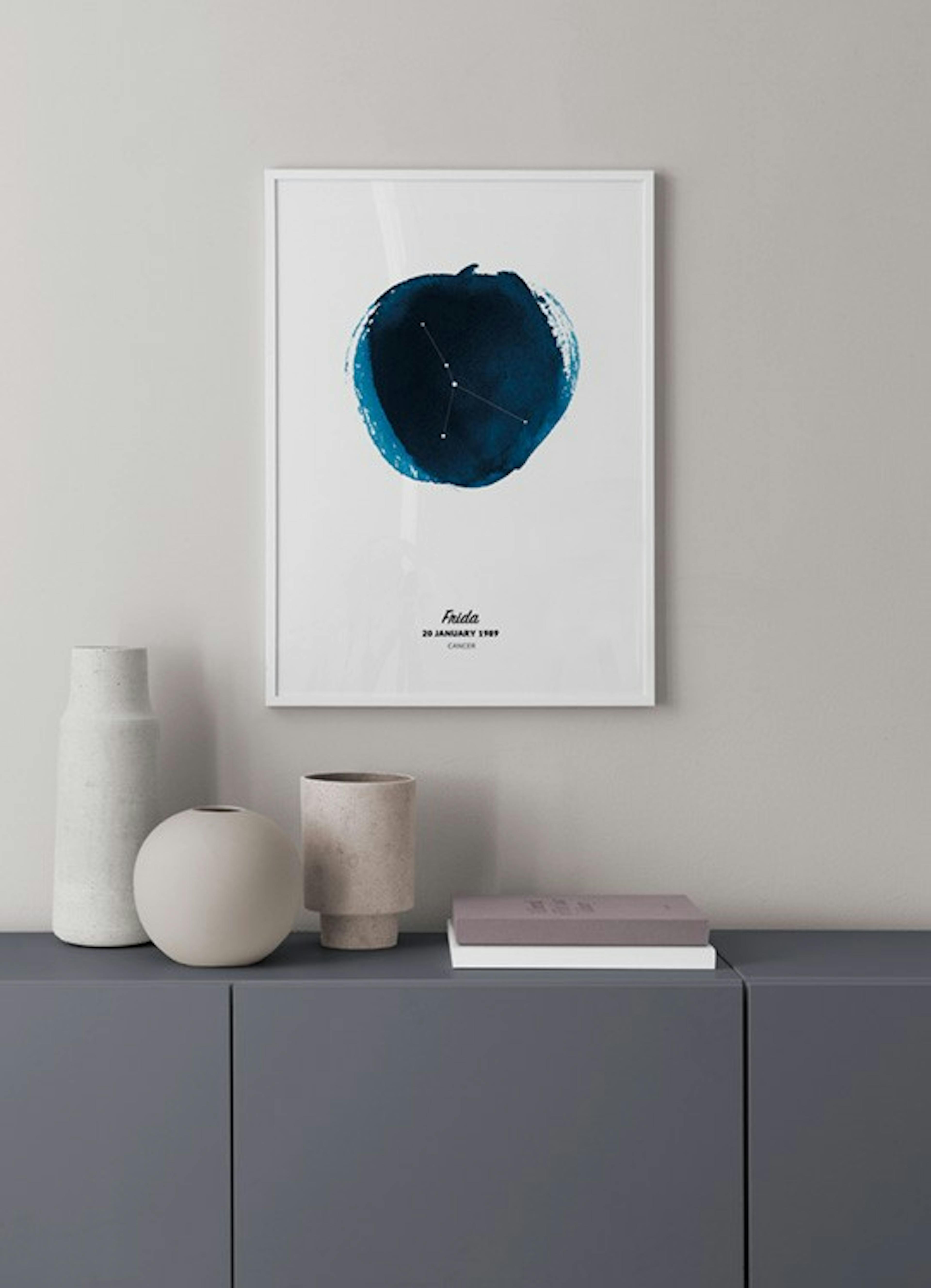 Zodiac Sign Cancer Personal Poster thumbnail