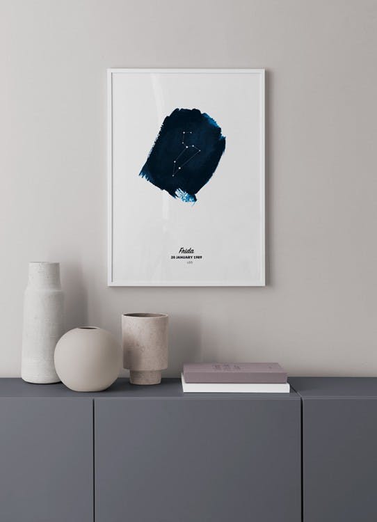 Zodiac Sign Leo Personal Poster (30x40 cm) - Poster Store
