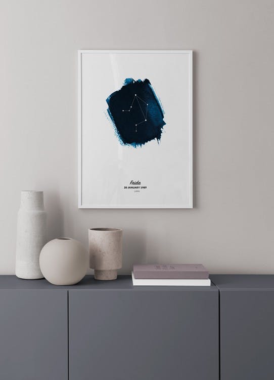 Zodiac Sign Libra Personal Poster (30x40 cm) - Poster Store