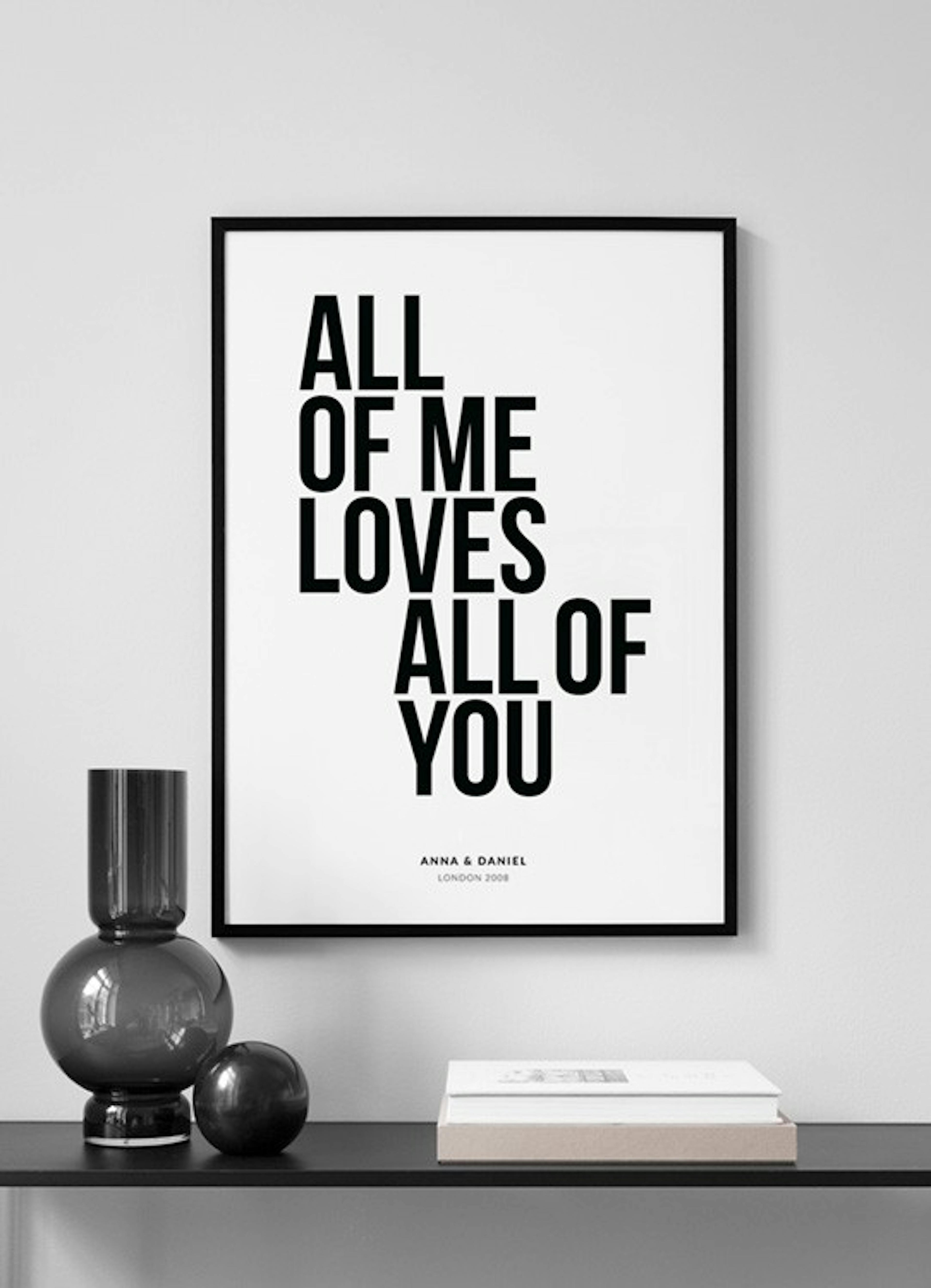All of Me Personalisiert Poster thumbnail