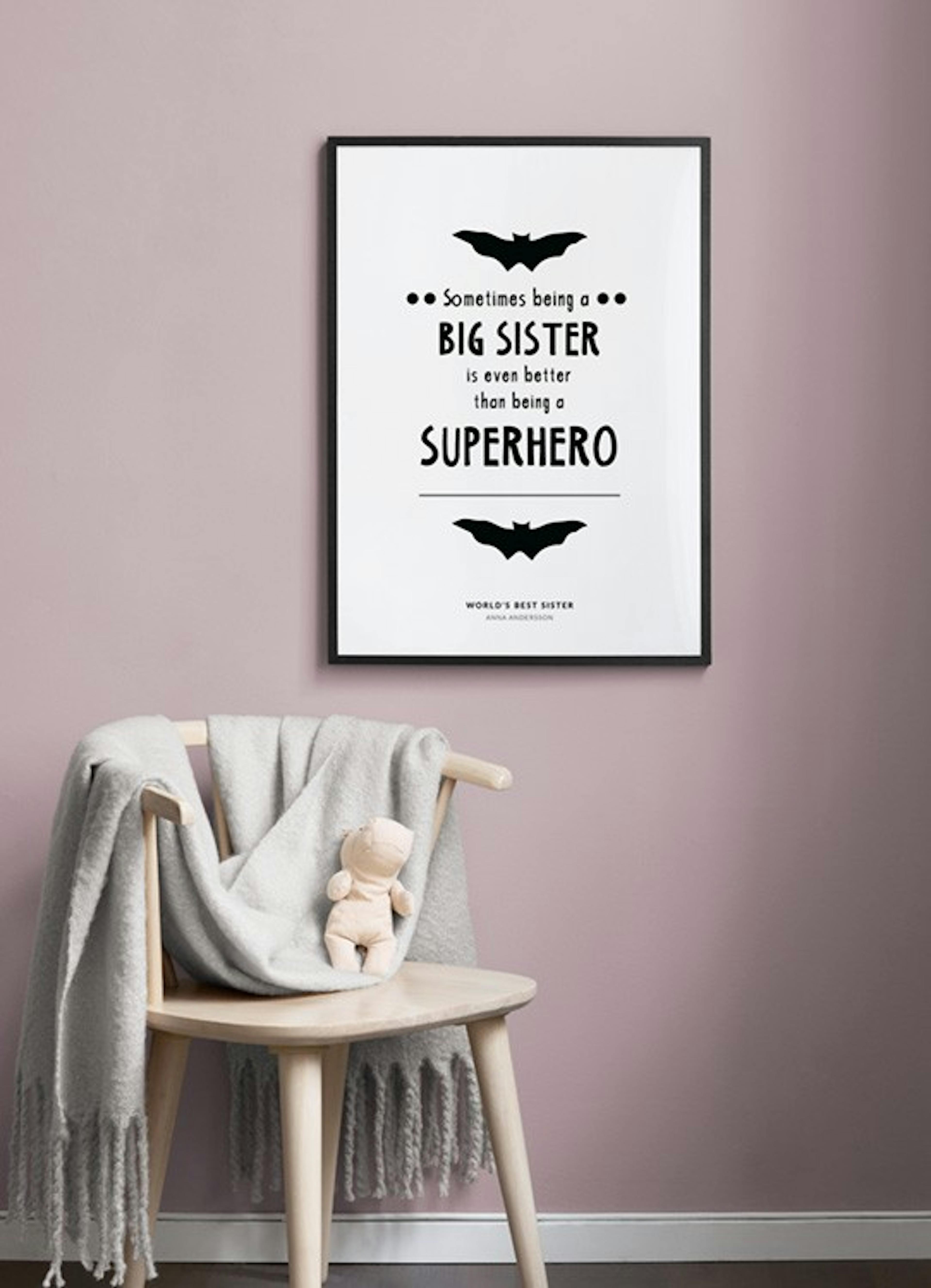 Big Sister persoonlijke poster thumbnail