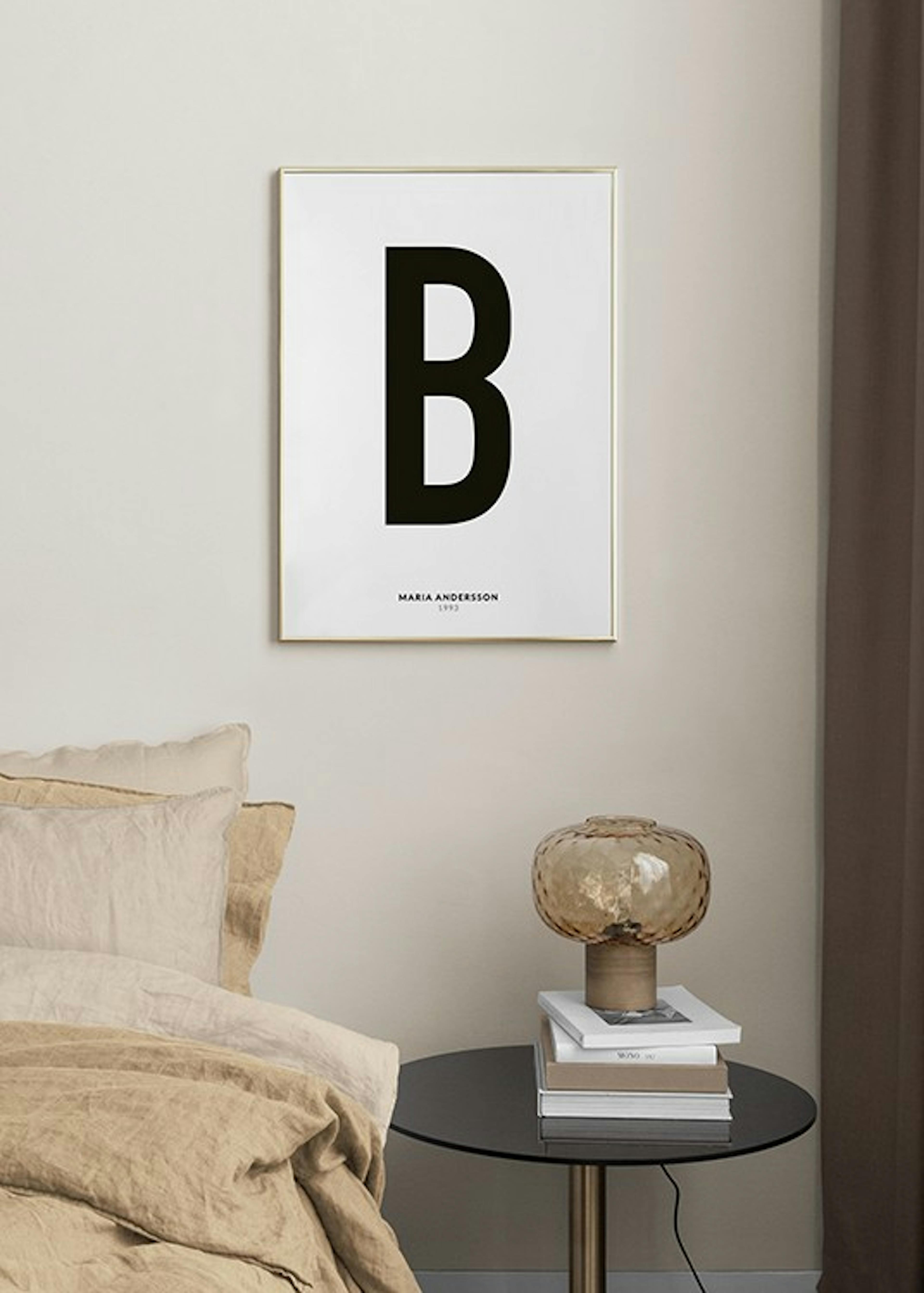 My Letter B Personal Poster thumbnail