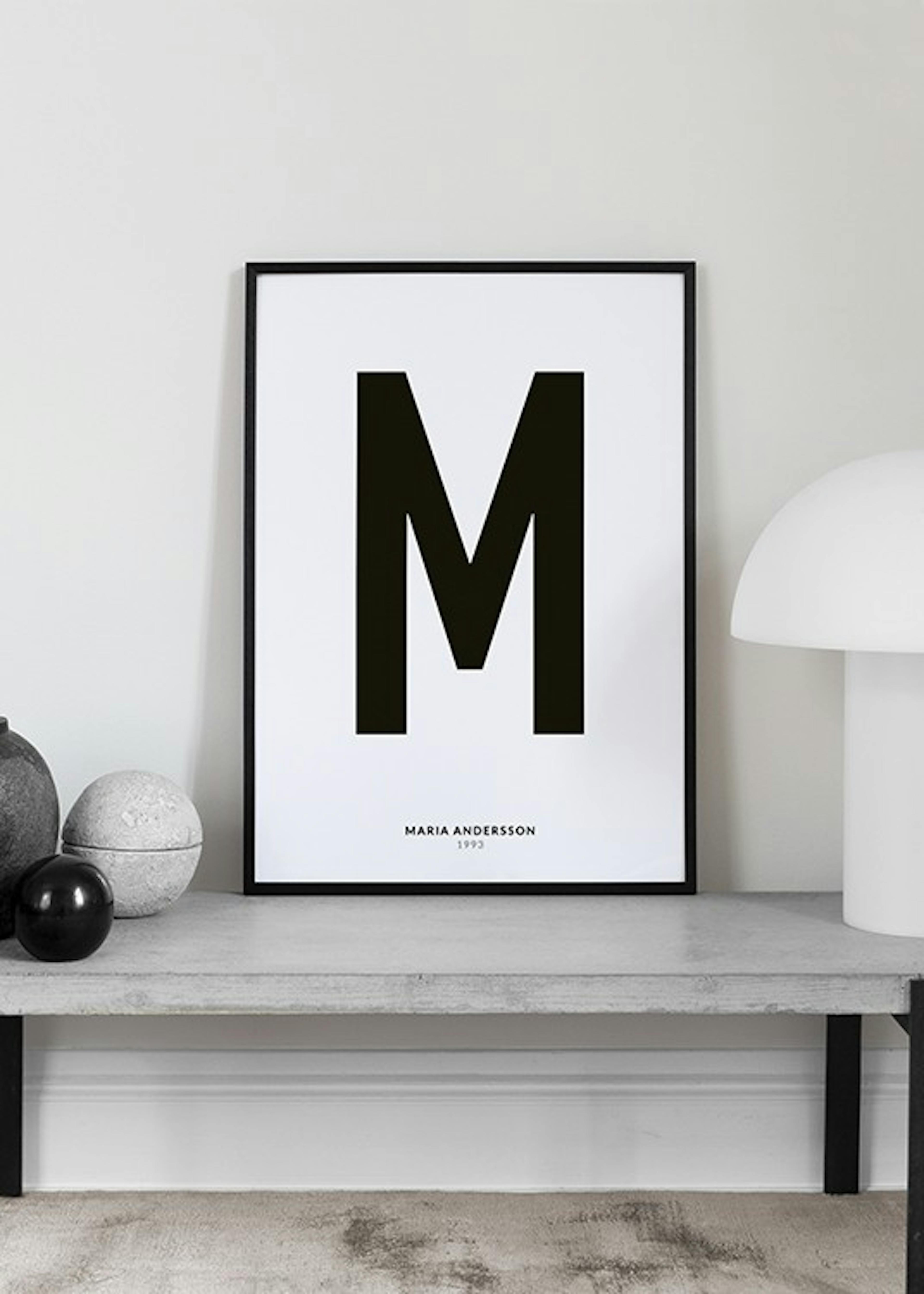 My Letter M Personal Poster thumbnail