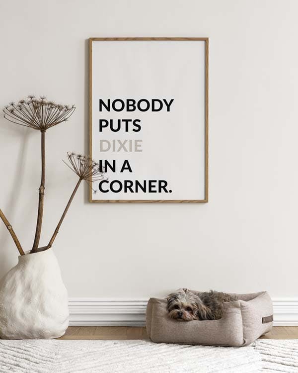 In A Corner Personal Poster (30x40 cm) - Poster Store