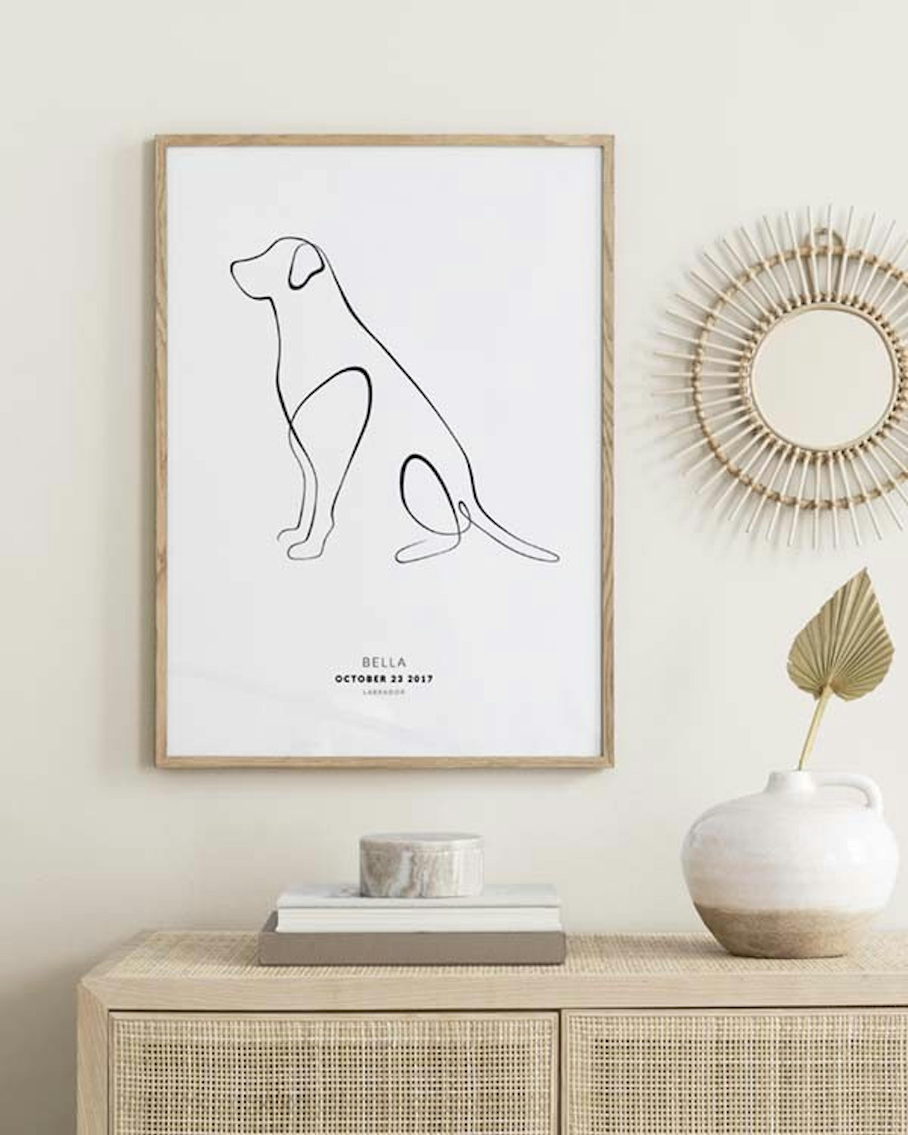Il mio Labrador poster personalizzato thumbnail