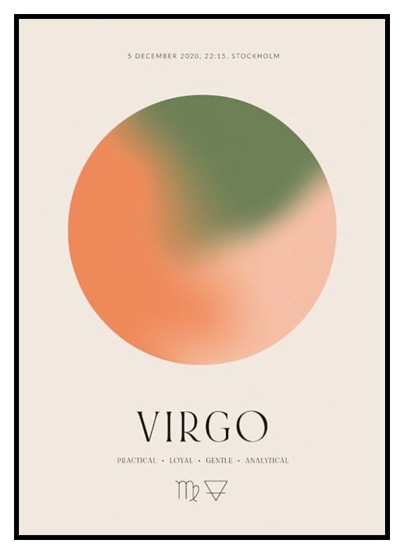 Aura Energy Virgo Personal Poster (50x70 cm) - Poster Store