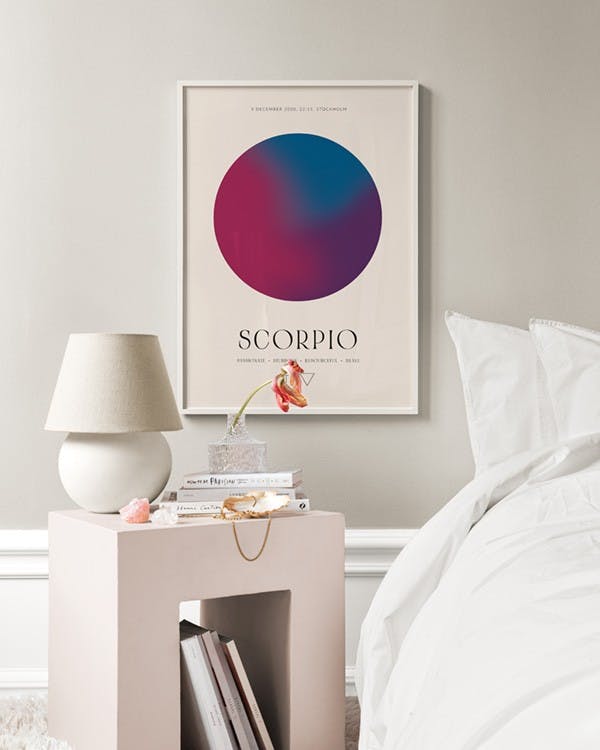 Aura Energy Scorpio Personal Poster (50x70 cm) - Poster Store