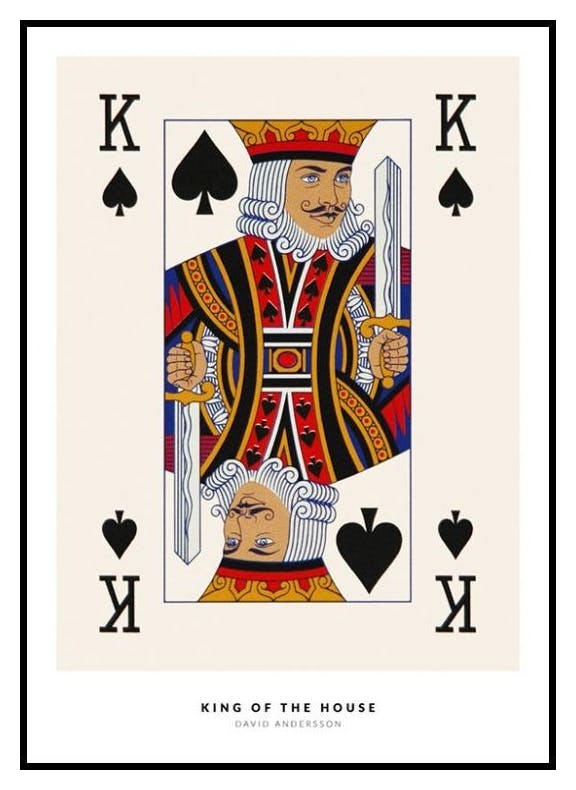 King Personal Juliste (50x70 cm) - Poster Store