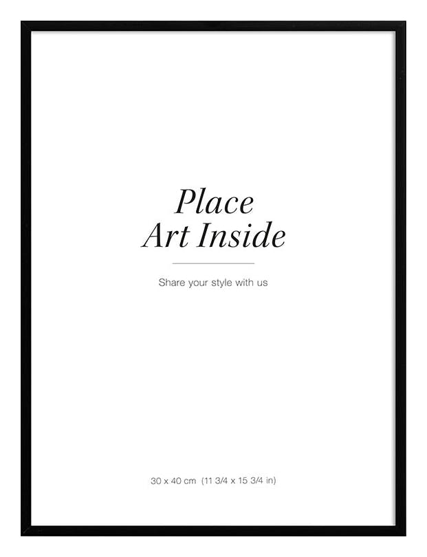 Black Metal Frame 30x40 cm (30x40 cm) - Poster Store