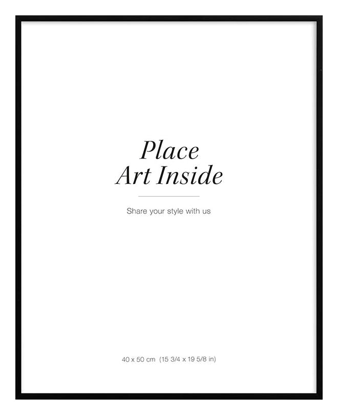 Black Metal Frame 40x50 cm (40x50 cm) - Poster Store