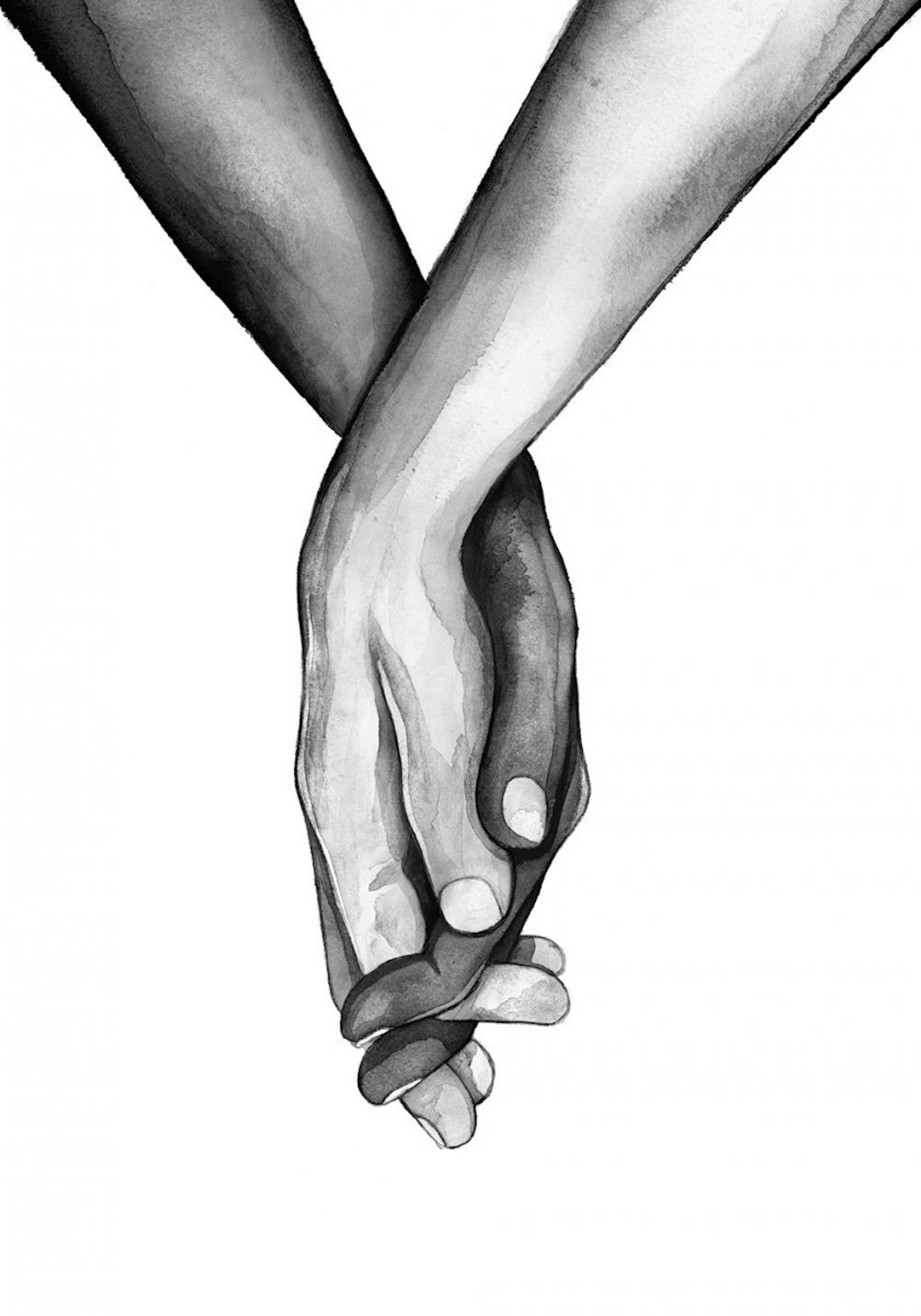 Holding Hands Poster 0