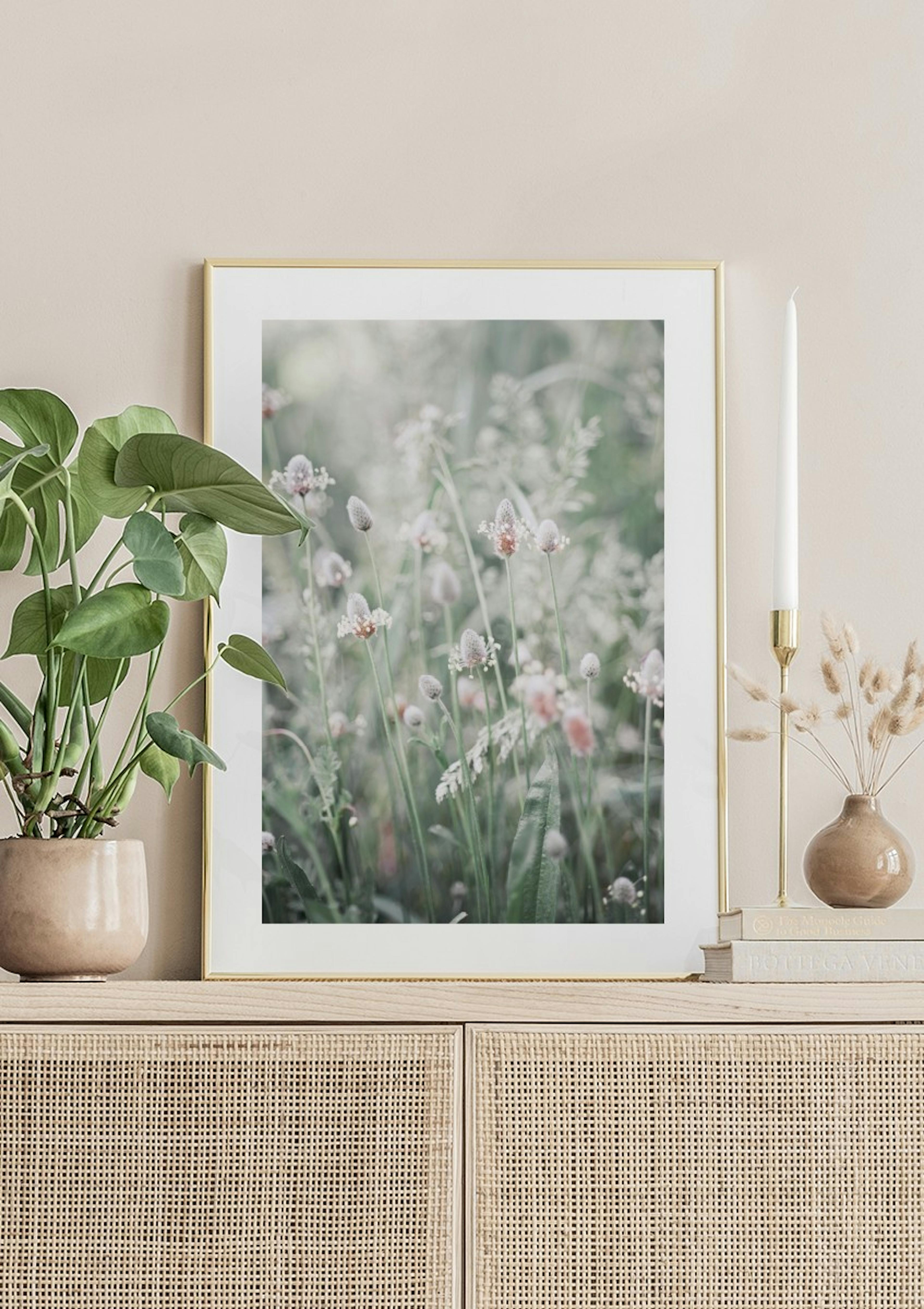 Flowers in a Meadow Poster thumbnail