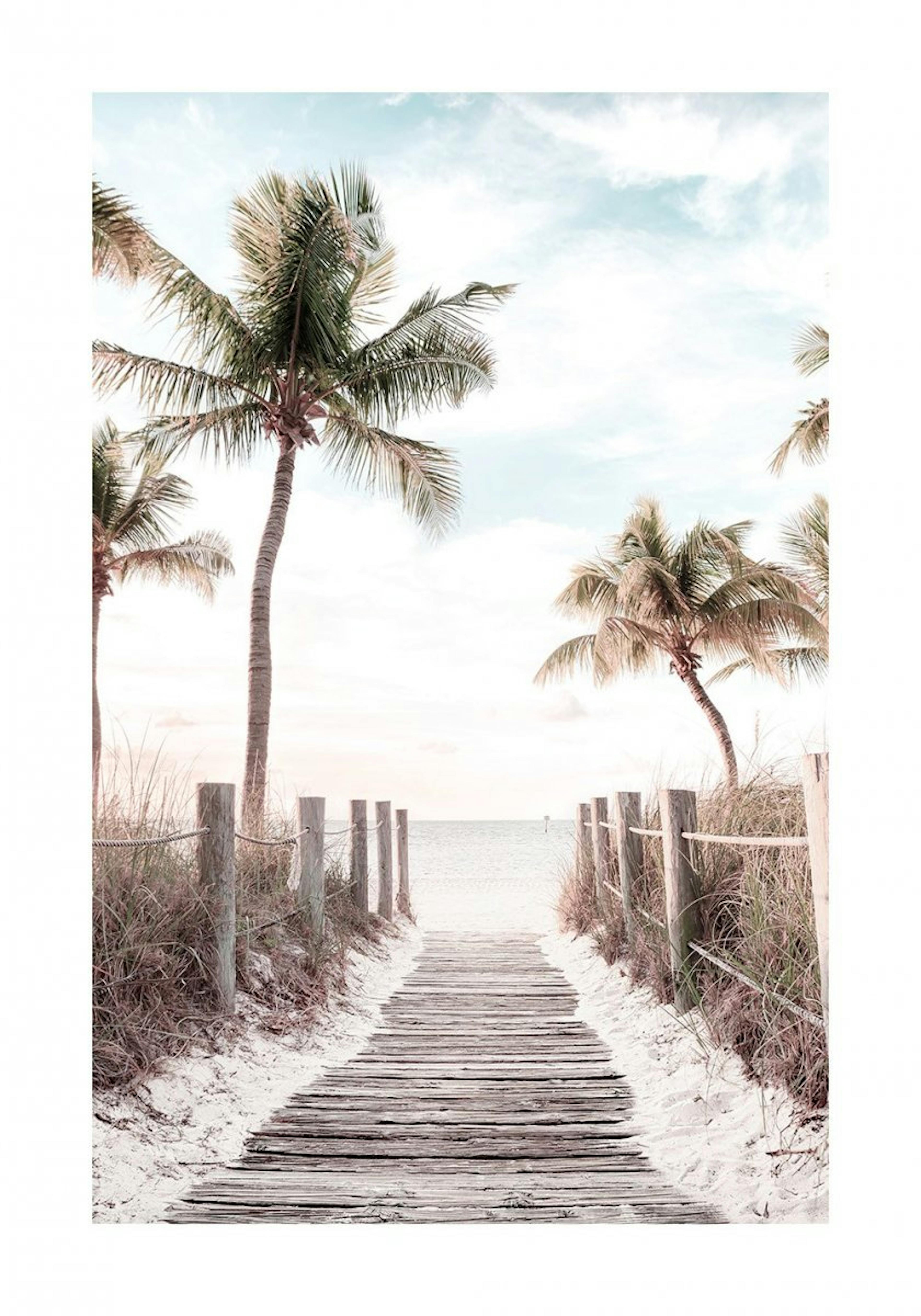 Sunrise Path Poster 0