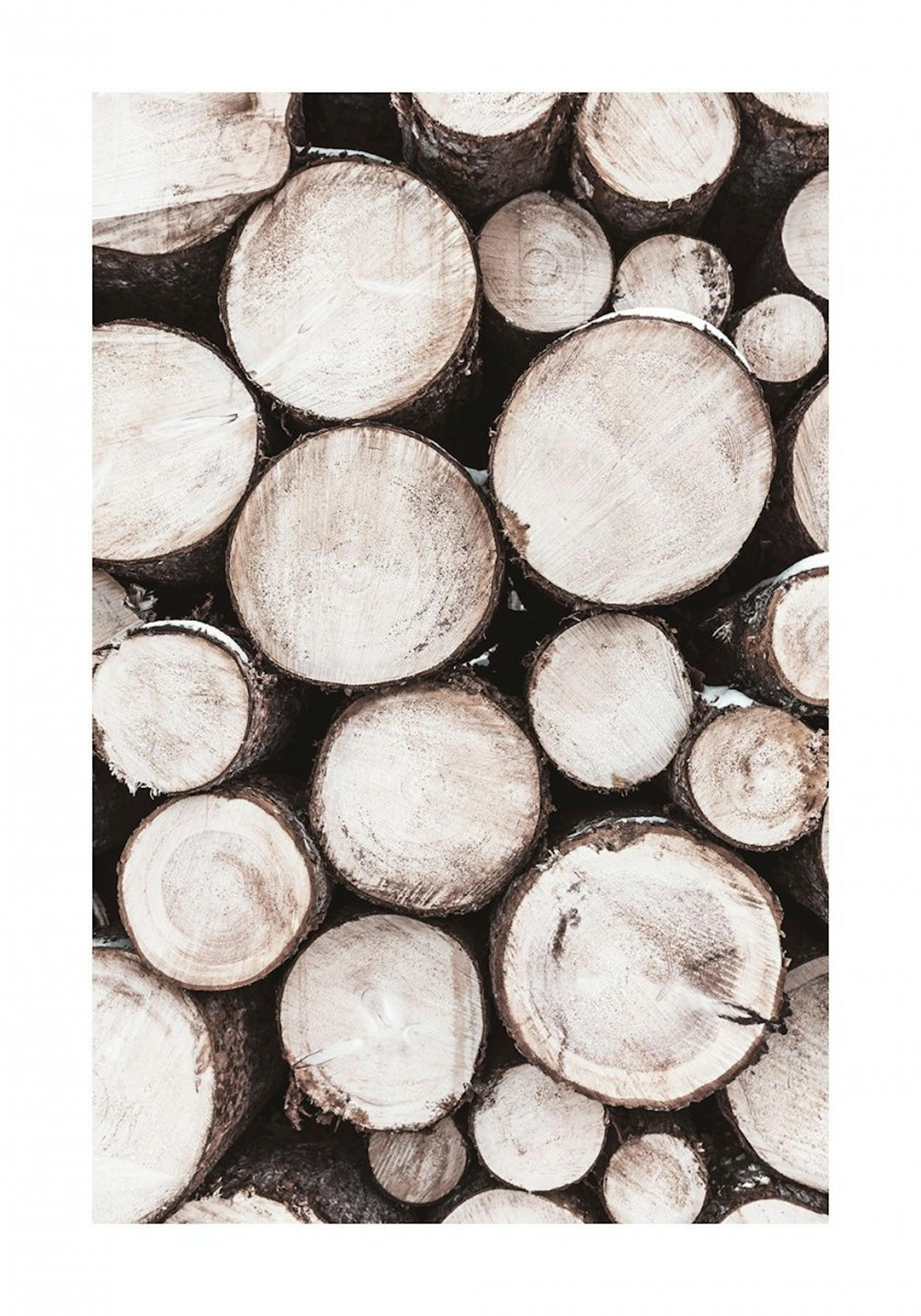 Pile of Wood Poster 0