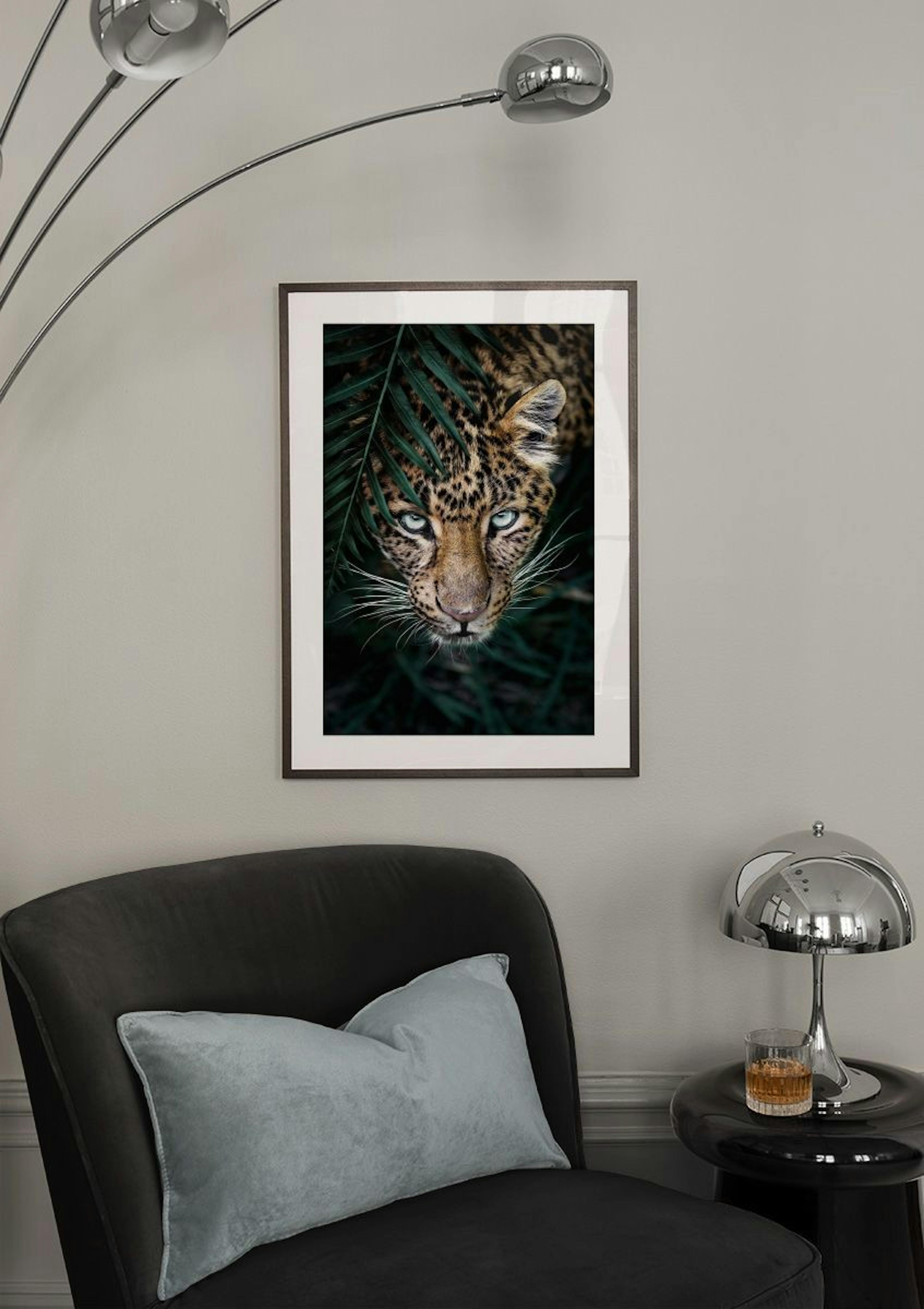 Wild Leopard Poster thumbnail
