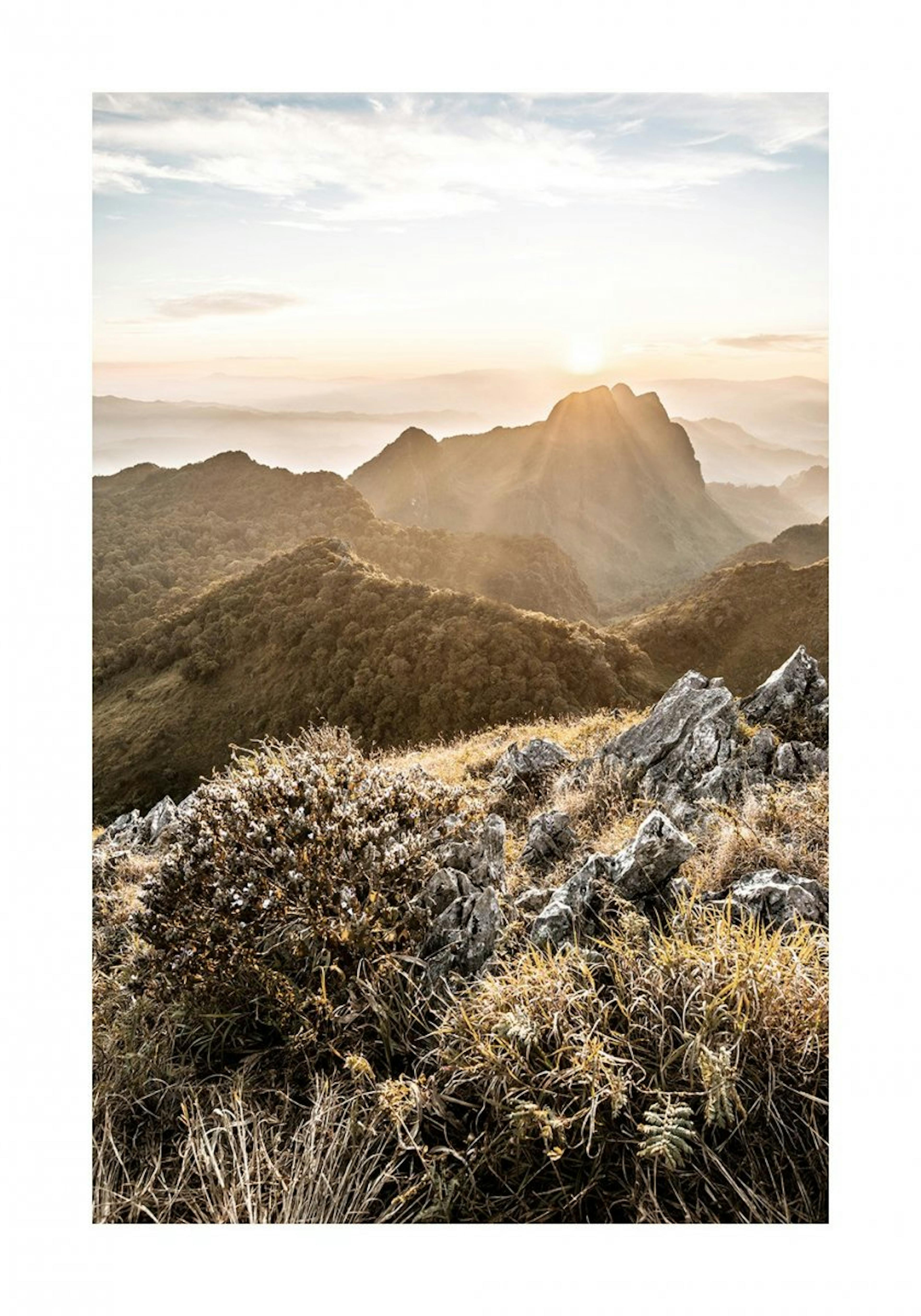 Landscape Sunrise Poster 0