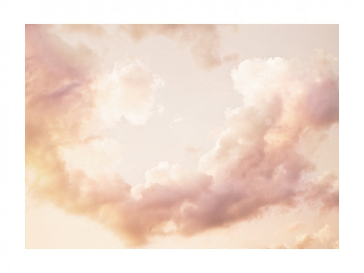Plakat Kolorowe Chmury 0