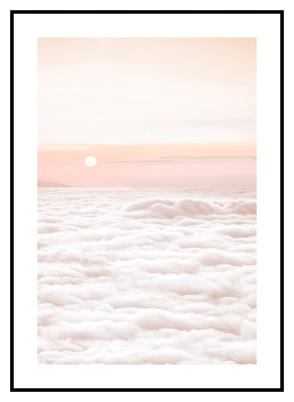 Plakat Ponad Chmurami (50x70 cm) - Poster Store