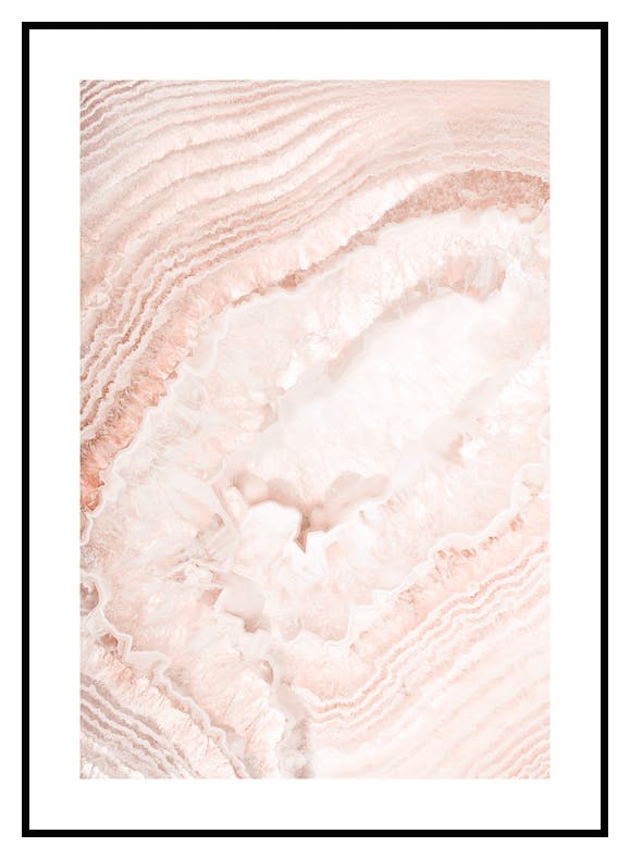 Agata Rosa Poster (30x40 cm) - Poster Store