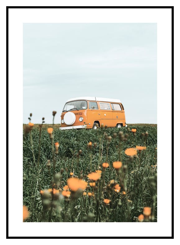 Sommar Van Poster (21x30 cm) - Poster Store