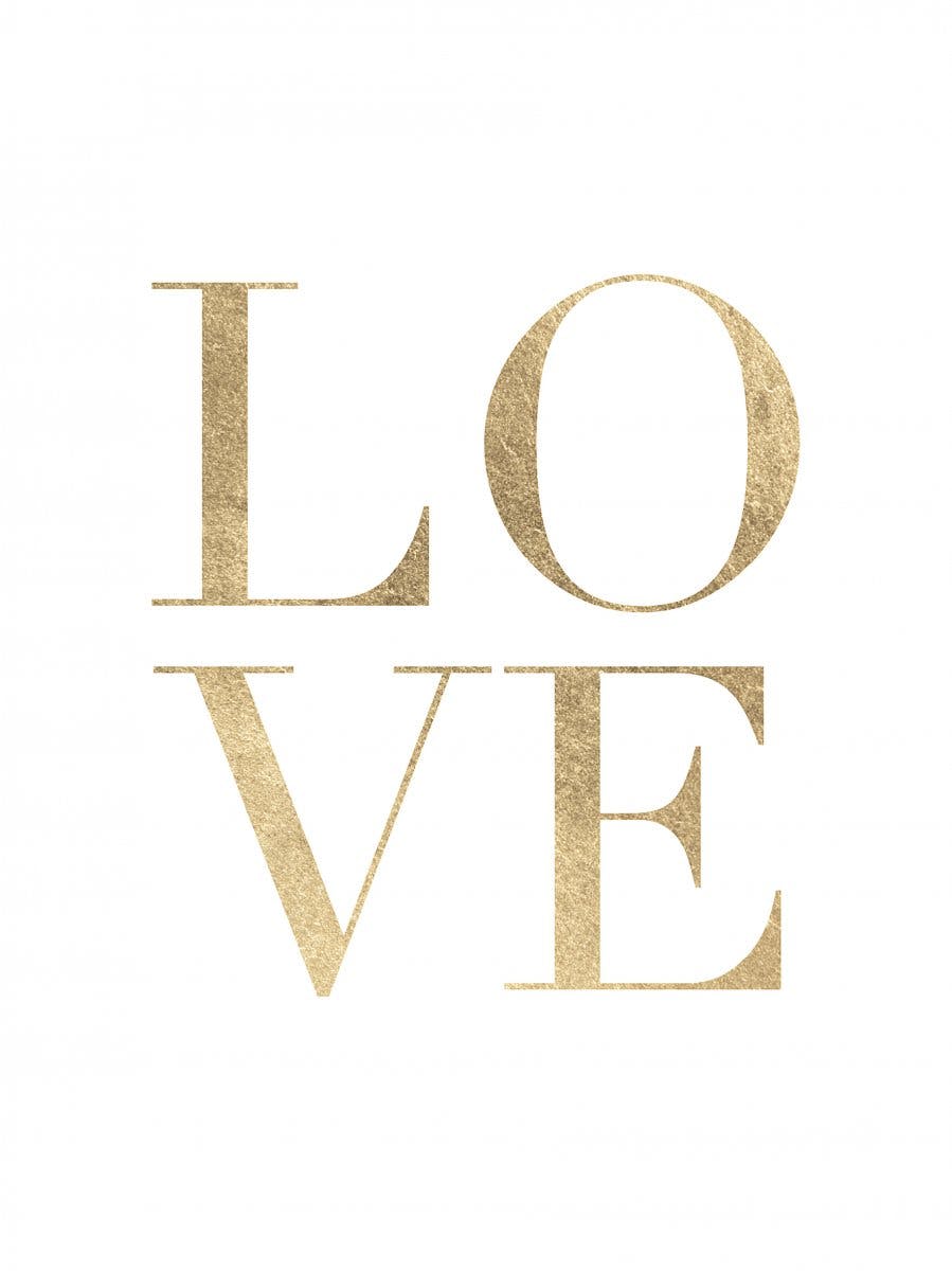 Gold Love Plakát 0